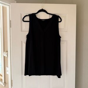 Women's Black Sleeveless Top